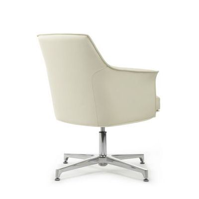 RV Design Rosso-ST C1918 (Кремово-белая кожа) Конференц-кресло