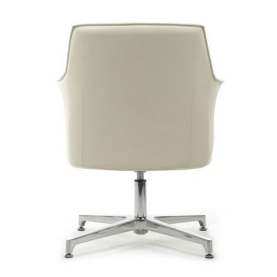 RV Design Rosso-ST C1918 (Кремово-белая кожа) Конференц-кресло