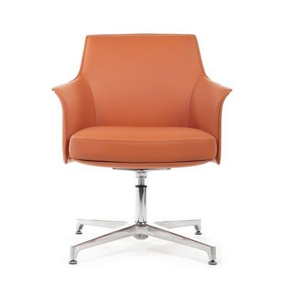 RV Design Rosso-ST C1918 (Оранжевая кожа) Конференц-кресло