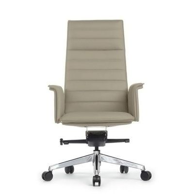 RV Design Rubens А1819-2 (Светло-серая кожа) Кресло руководителя