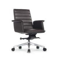 RV Design Rubens-M B1819-2 (Темно-коричневая кожа) Кресло руководителя