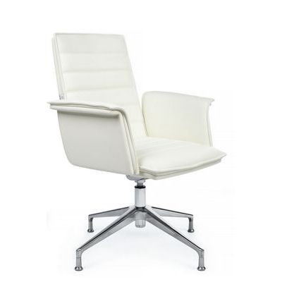 RV Design Rubens-ST C1819-2 (Белая кожа) Конференц-кресло