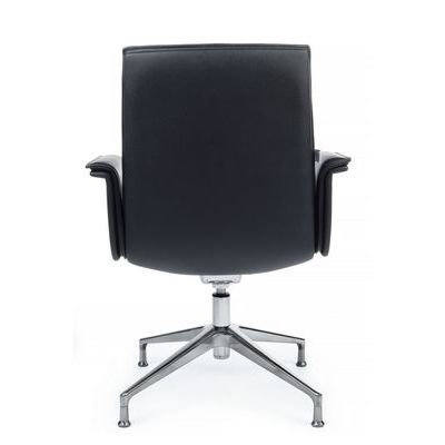 RV Design Rubens-ST C1819-2 (Черная кожа) Конференц-кресло