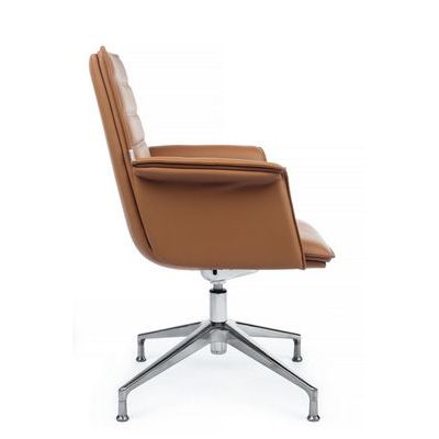 RV Design Rubens-ST C1819-2 (Светло-коричневая кожа) Конференц-кресло