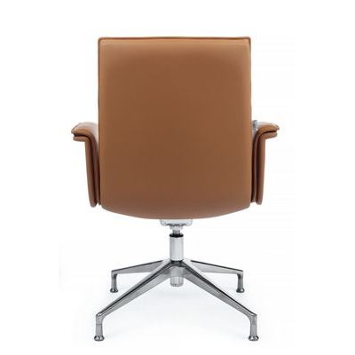 RV Design Rubens-ST C1819-2 (Светло-коричневая кожа) Конференц-кресло