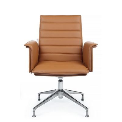 RV Design Rubens-ST C1819-2 (Светло-коричневая кожа) Конференц-кресло