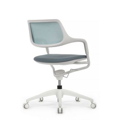 RV Design Scroll HY-813D (Серая ткань/Голубая сетка) Офисное кресло