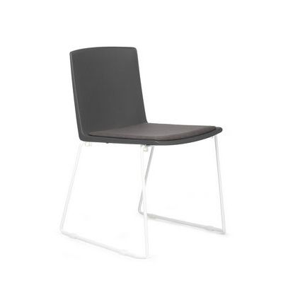 RV Design Simple X-19 (Серая ткань/Белый каркас) Конференц-кресло