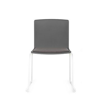 RV Design Simple X-19 (Серая ткань/Белый каркас) Конференц-кресло