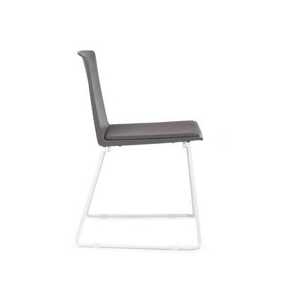 RV Design Simple X-19 (Серая ткань/Белый каркас) Конференц-кресло