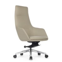 RV Design Soul A1908 (Светло-серая кожа) Кресло руководителя