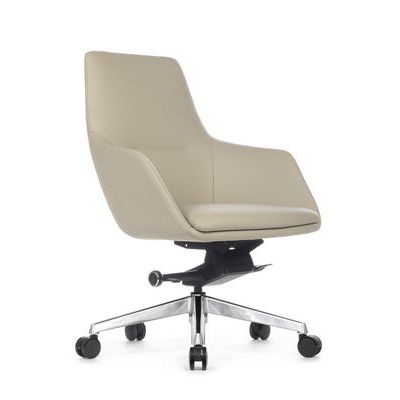 RV Design Soul-M B1908 (Светло-серая кожа) Кресло руководителя