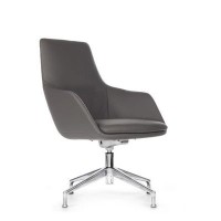 RV Design Soul-ST С1908 (Антрацит кожа) Конференц-кресло