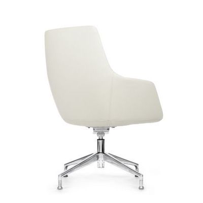 RV Design Soul-ST С1908 (Белая кожа) Конференц-кресло