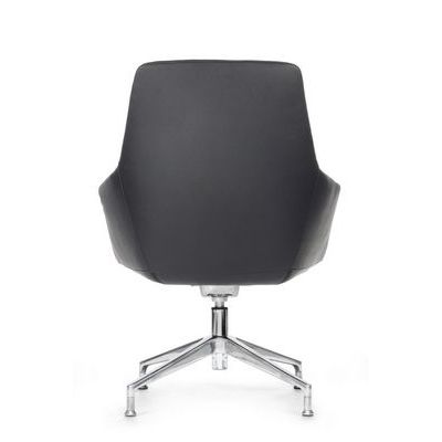 RV Design Soul-ST С1908 (Черная кожа) Конференц-кресло