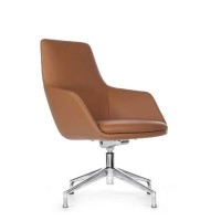 RV Design Soul-ST С1908 (Светло-коричневая кожа) Конференц-кресло