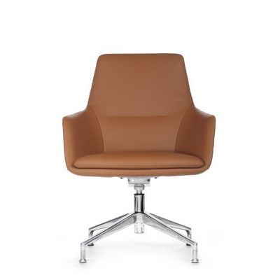 RV Design Soul-ST С1908 (Светло-коричневая кожа) Конференц-кресло