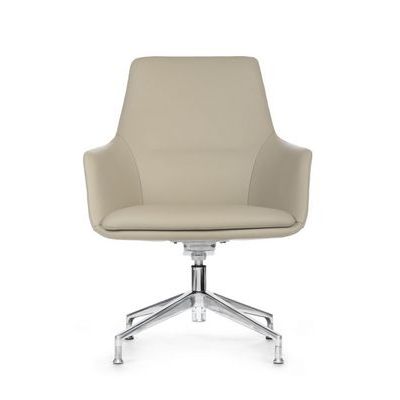 RV Design Soul-ST С1908 (Светло-серая кожа) Конференц-кресло