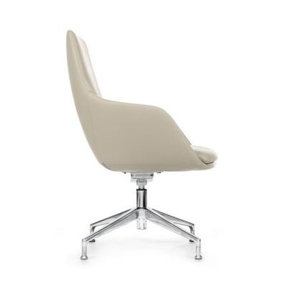 RV Design Soul-ST С1908 (Светло-серая кожа) Конференц-кресло