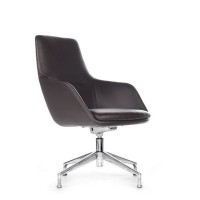 RV Design Soul-ST С1908 (Темно-коричневая кожа) Конференц-кресло