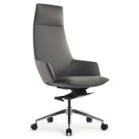 RV Design Spell А1719 (Антрацит кожа) Кресло руководителя