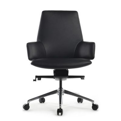 RV Design Spell-M В1719 (Черная кожа) Кресло руководителя