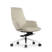RV Design Spell-M В1719 (Светло-серая кожа) Кресло руководителя
