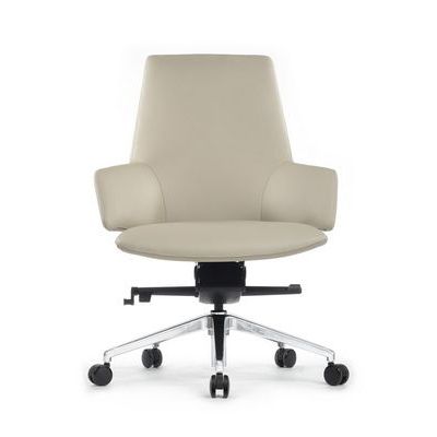 RV Design Spell-M В1719 (Светло-серая кожа) Кресло руководителя