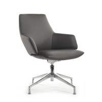 RV Design Spell-ST С1719 (Антрацит кожа) Конференц-кресло