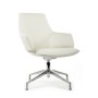 RV Design Spell-ST С1719 (Белая кожа) Конференц-кресло