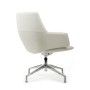 RV Design Spell-ST С1719 (Белая кожа) Конференц-кресло