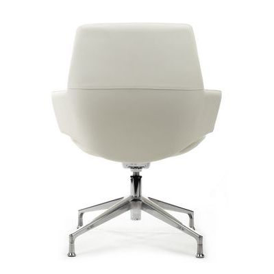 RV Design Spell-ST С1719 (Белая кожа) Конференц-кресло