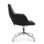 RV Design Spell-ST С1719 (Черная кожа) Конференц-кресло