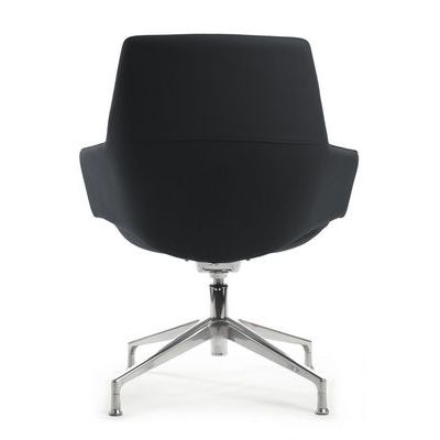 RV Design Spell-ST С1719 (Черная кожа) Конференц-кресло