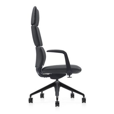 RV Design Venetto FK013-A12 (Черная кожа) Кресло руководителя