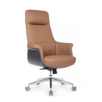 RV Design Verdi А-655 (Коричневая кожа) Кресло руководителя