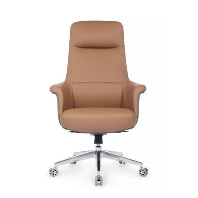 RV Design Verdi А-655 (Коричневая кожа) Кресло руководителя