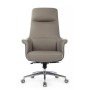 RV Design Verdi А-655 (Серая кожа) Кресло руководителя