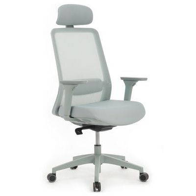 RV Design Work W-218C (Голубая ткань/Голубая сетка) Офисное кресло