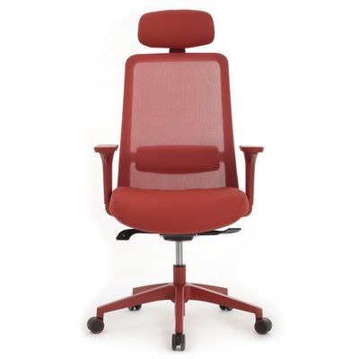 RV Design Work W-218C (Красная ткань/Красная сетка) Офисное кресло