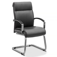 Аполло (Темно-серая экокожа) Кресло посетителя