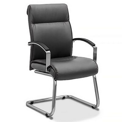 Аполло (Темно-серая экокожа) Кресло посетителя