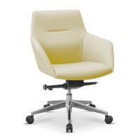 Aurora ML X46 (Светло-бежевая экокожа) Кресло посетителя