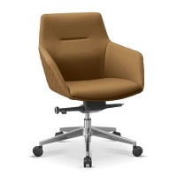 Aurora ML X46 (Темно-бежевая экокожа) Кресло посетителя