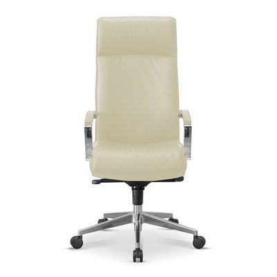Аполло (Светло-бежевая экокожа) Кресло руководителя