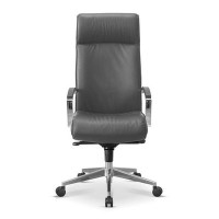 Аполло (Темно-серая экокожа) Кресло руководителя