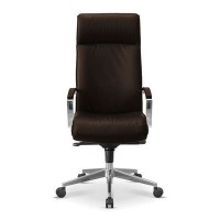 Аполло (Темно-коричневая кожа) Кресло руководителя
