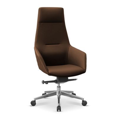 Aurora (Коричневая экокожа) Кресло руководителя