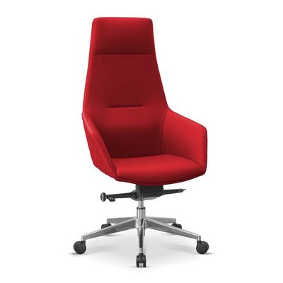 Aurora (Красная экокожа) Кресло руководителя