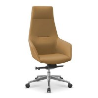 Aurora (Темно-бежевая экокожа) Кресло руководителя